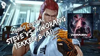 TEKKEN 8 STEVE VS HWORANG (AI) | TEAMEX #exgamerstore