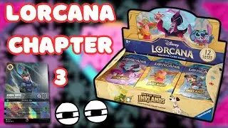 NEW LORCANA INTO THE INKLANDS BOOSTER PACK OPENING!