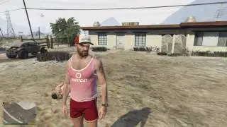 Ближний бой. Рукопашная. Уклонение. GTA 5. ПК.