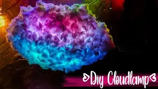 DIY cloudlamp | how to make cloud lamp with animations