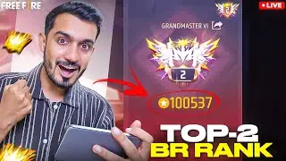 RANK  TOP 1 NEXT ?🥇 GRANDMASTER Top 3 India Rank Free Fire Live