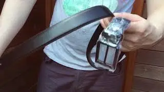 Мужской кожаный ремень Beltox fine