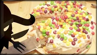 Crazy Skittles Fruitcake (sponsored)