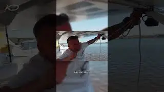 Как самолёт чуть не смыло водой