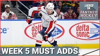 Top Waiver-Wire Targets Fantasy Hockey Week 5: McMichael | Laferriere | Walman | Monday's Bets