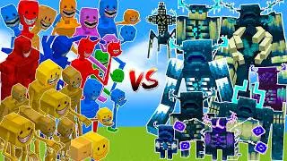 All Verity Mobs vs All Wardens!