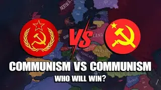 [HOI4] Communist world - Communist vs Communist - HOI4 Timelapse