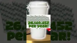 Millions of these cups are made each year! Watch the full episode for more. #starbucks #coffee