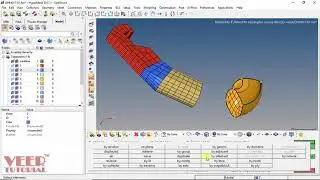 Hypermesh | hex mesh | Tutorial