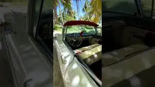 Caddy,  nature, paradise #cadillac  #paradise  #beachlife #classiccar #nature