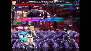 MUGEN Request: Millia & Gumball Vs Zakenna Army & Jin Kazama