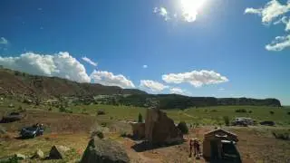 Camping Swordfish The Swell Cedar Mountain May 2017