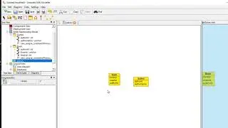 UML creating entity relationship set using umbrello