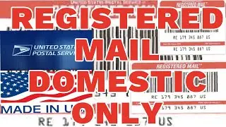 How to Prepare and Mail REGISTERED MAIL FOR DOMESTIC ONLY using Post Office Service