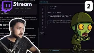 Learning Solidity with crypto zombies.. - 2 | twitch livestream