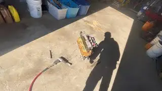 Using air chisel to cut copper