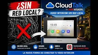 CloudTalk | Video Intercom without a LAN? Now it's possible! (Hikvision)