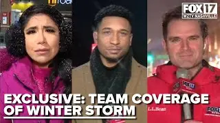 FOX 17 WINTER STORM COVERAGE: Snow rolls into Middle Tenn.