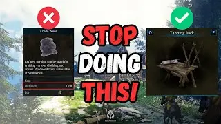 Bellwright Tips | STOP DOING THIS! [Better way to cure Wool]