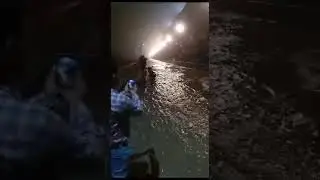 कोशी बैराज के उपर पानी आ गया 🚨 || Kosi Barrage || #kosibarrage #kosi #barrage