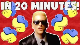 🚀 Python in 20 Minutes! | Fastest Python Tutorial! 💻