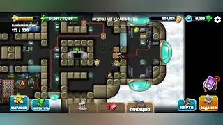 Diggy's Adventure. Супергерои 3. Воздушный корабль в небе.