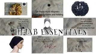 Hijab Essentials || every hijabi must have || hijabpreneur