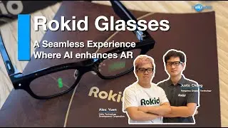 CIO World Business Tech Review: Rokid AI and AR Glasses
