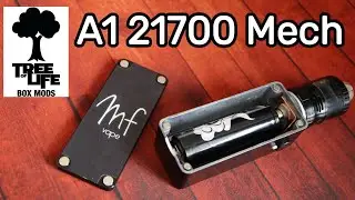 A1 21700 Mechanical Mod by Tree of Life Box Mods - Custom made - Happy days!