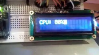 Arduino and C# CPU meter