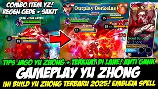 TIPS JAGO YU ZHONG + TERKUAT DI LANE❗CARA MAIN YU ZHONG TERBARU❗BUILD YU ZHONG TERBARU❗YU ZHONG EXP