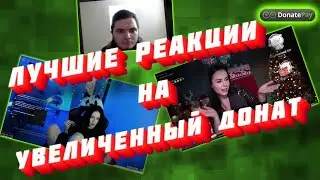 Лучшие реакции на увеличение донатов от DonatePay