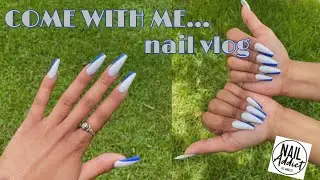 COME WITH ME TO GET MY NAILS DONE | ft. Nail Addict LA (nail vlog)