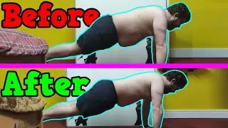 Push Ups Every Day For 30 Days (Weight Loss Time Lapse)