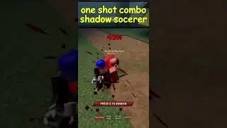 one shot combo shadow socerer  #roblox #battleground #battlegrounds #combo