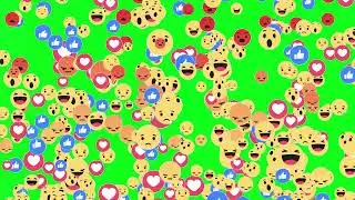 Animated Emoji green screen | Emojies green screen free download