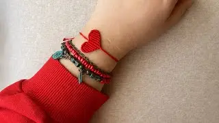 MAKROME KALP BİLEKLİK YAPIMI / MACRAME BRACELET