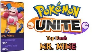Pokemon Unite Mr Mime Gameplay by BGYamadaYT | Pokemon Unite Top Rank