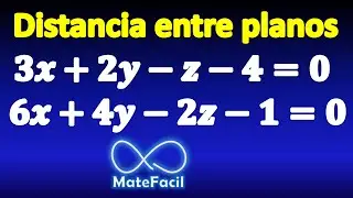 103. Distancia entre dos planos paralelos
