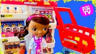 Доктор Плюшева Мультфильм игра Doc McStuffins Pretend Play Supermarket
