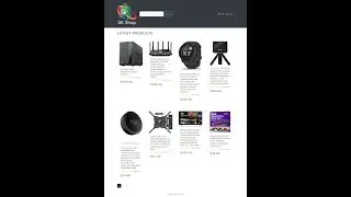 An Ecommerce website build on Django with  React | React Django Project | web development