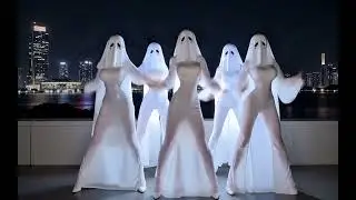 Ghost busters suddenly takes a whole new meaning#girl #dance #video #linhkai