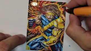 Cyclops color Hyperlapse | Sketch card