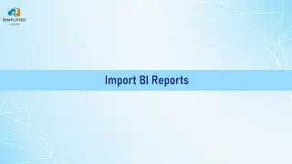 Import BI Catalog - Simplified Loader Video Tutorials