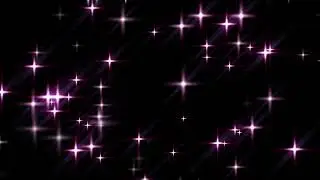 Star Particles Video Overlay Background