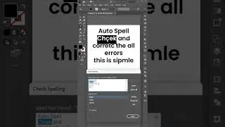Auto Spell Check and Correct the all Errors This is simple 
