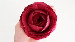 DIY 🌹 Napkin Rose Flower
