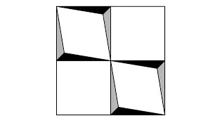 How to draw a simple 3d illusion using autocad #illusiondrawings #geometricdesign
