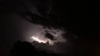 Unbelievable lightning show in West Michigan