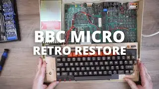 BBC Micro Retro Restore - Getting this legendary UK computer from 1983 back up and running